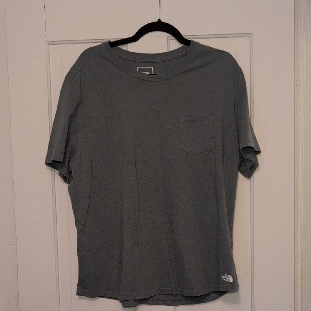The North Face Gray Short Sleeve Tee Casual Comfort
